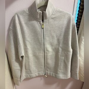 Madewell Relaxed Mockneck Knit Jacket